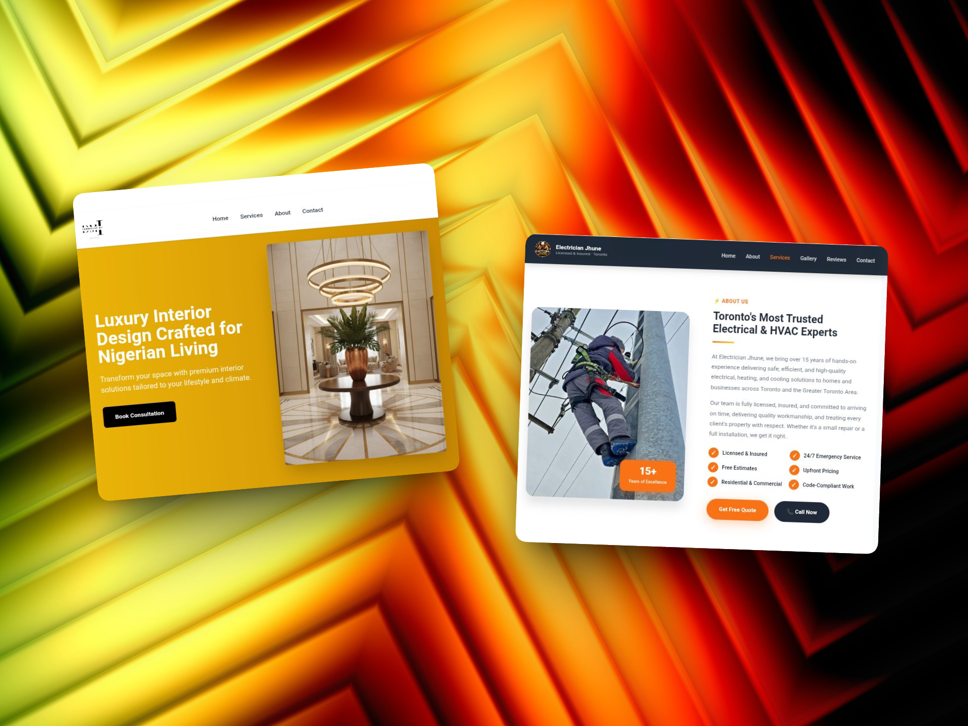 Interior Design Website